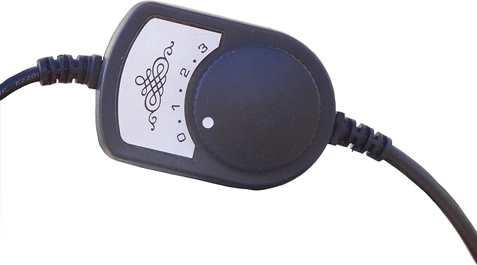 Hydromist Oscillating Wall Mounted Outdoor-Rated Fan, 3-Speed Cord Control - Image 5