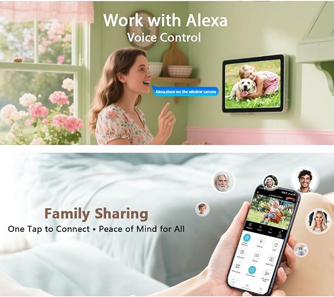 Diyeeni 2K 3MP Window Camera for Home Security - 5G/2.4GHz WiFi Wireless Camera - Image 5