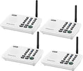 Wuloo Intercoms Wireless for Home 5280 Feet Range 10 Channel 3 Code, Wireless by Wuloo