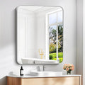 30" x 36"Bathroom Mirror, Decorative Rectangular Vanity Mirror by DESBING