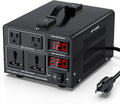 1500W Voltage Converter Transformer Step Up/Down Converter 110/120 Volt by JlouneoTravelMakeupBag