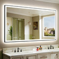 YEELAIT 72x40 Inch LED Bathroom Mirror by YEELAIT