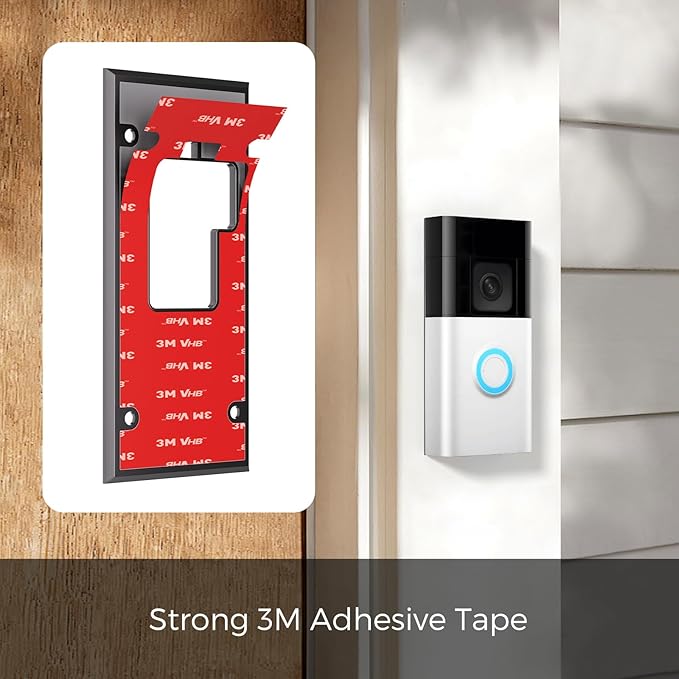 No Drill Doorbell Mount for R-ing Battery Doorbell - Image 6