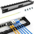 PBAEGAV 16 Port Patch Panel Blank UTP/STP 1U 19" Keystone Patch Panel by PBAEGAV