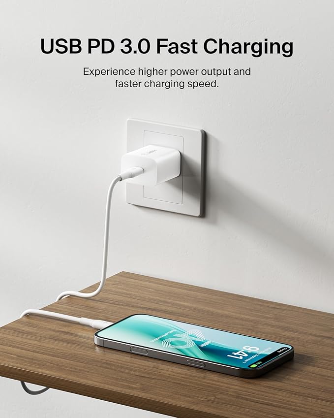 Belkin USB C Charger Block 20W - Image 3