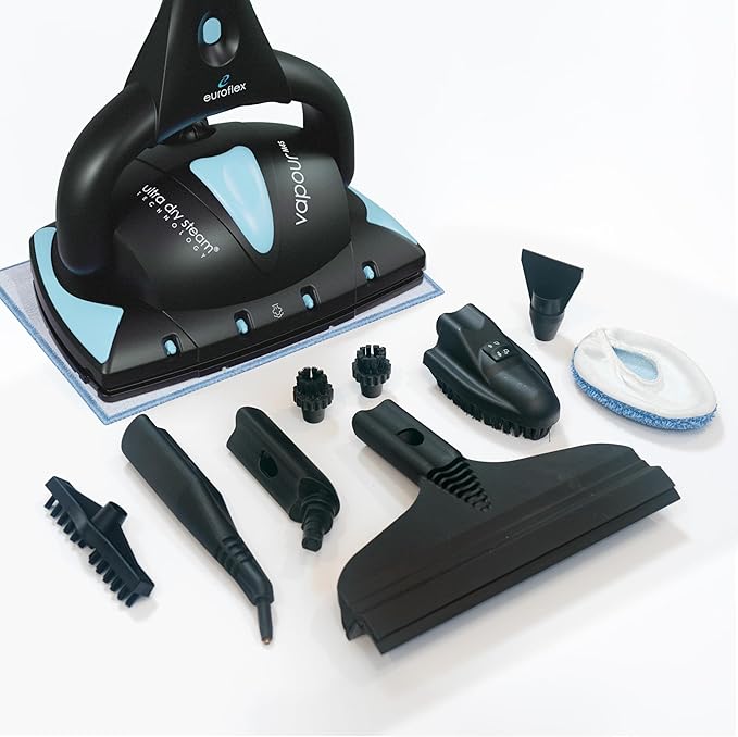 Euroflex Vapour Pro Steam Mop & All-in-One Steam Cleaner 20-Piece Set - Image 6