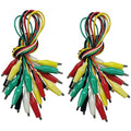 Alligator Clips Electrical, 5 Colors Jumper Wires Kit by Swaytail