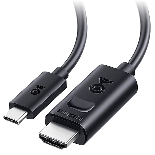 Cable Matters Unidirectional USB C to HDMI 2.1 Cable - 15ft by CableMatters
