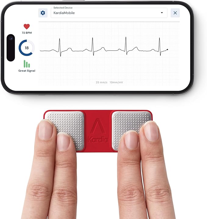 KardiaMobile 1-Lead Personal EKG Monitor - Image 2
