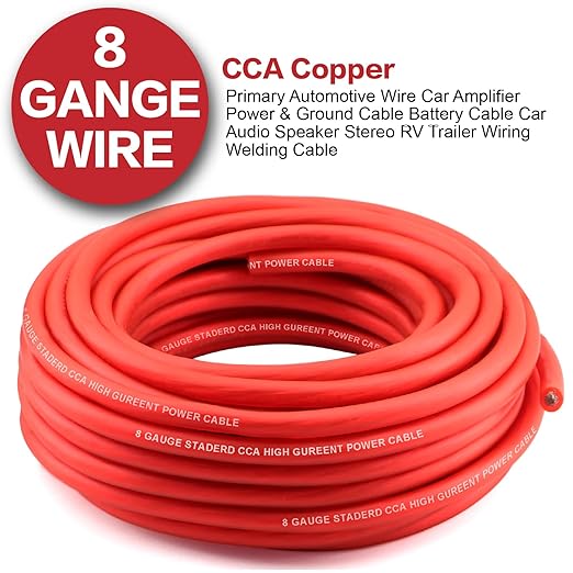 8 Gauge Wire Copper Clad Aluminum CCA - Image 7