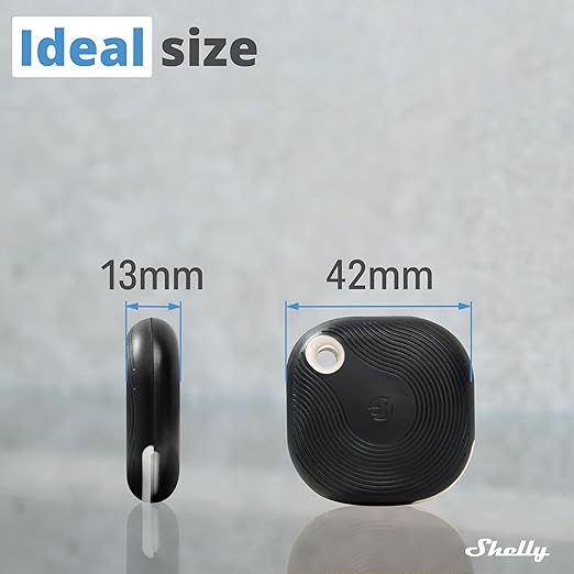 Shelly Blu Button Tough Black | Bluetooth-Operated Multi-Click Action and - Image 2