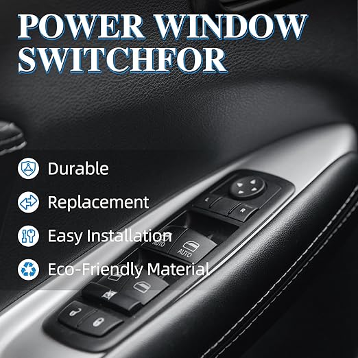 WUANGKI Power Window Switch Front Driver Side | 9+3 Pins | Compatible - Image 8