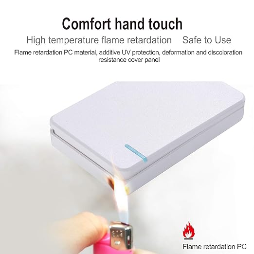 Thinkbee Wireless Light Switch Kit, No Wiring Mini Remote Switch, No WiFi Needed - Image 4