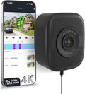 abetap 8MP 4K Window-Mounted Security Camera, Ultra-Clear Color Night Vision by abetap