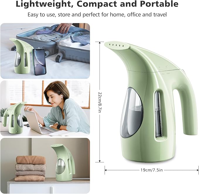HiLIFE Steamer for Clothes, Portable Handheld Design, 240ml Big Capacity - Image 5