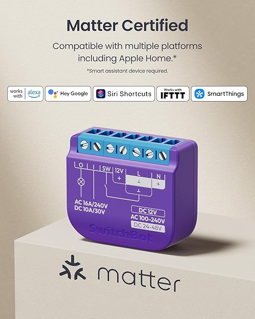 SwitchBot WiFi Switch 1 Compatible - Image 3