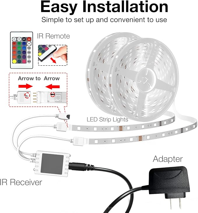 DAYBETTER Smart WiFi Led Lights, Tuya App Controlled, Work - Image 8