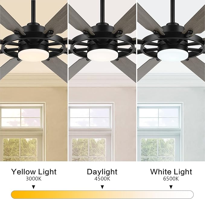 ELEHINSER 80 Inch Ceiling Fan - Image 6