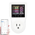 WiFi Smart Plug with Energy Monitoring Electricity Usage Monitor with LCD by Walfront