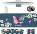 Ergonomic Keyboard Wrist Rest & Mouse Pad Wrist Rest Set, Large XXL Gaming Desk by Unknown