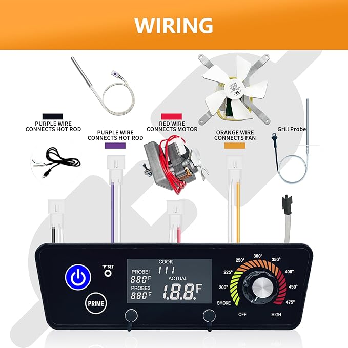 Trapezoid Upgraded Digital Thermostat Control Board Replacement - Image 9