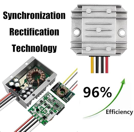 Voltage Regulator Reducer DC 8V ~ 40V to 12V 3A 36W Converter- DC 36V 24V 18V - Image 2