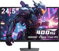 KTC 24.5 inch 400Hz 240Hz Gaming Monitor | Fast IPS 1ms | FHD 1080P Monitor | by KTC