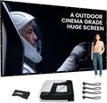250 Inch Extra Large Projector Screen | Cinema-Grade Huge Movie Screen by Iolieo