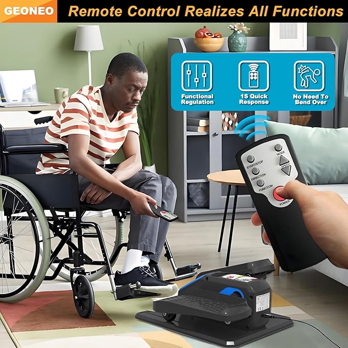Under Desk Elliptical Machine, Electric Elliptical Exerciser - Image 6