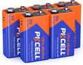 PKCELL 9v Maximum Power Dry Battery – Ultra Long-Lasting 9V Batteries by Pkcell