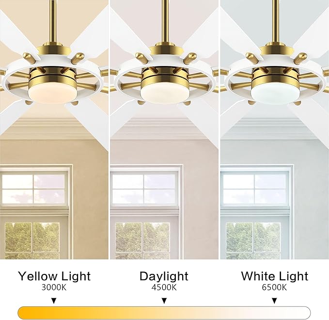 ELEHINSER 80 Inch Ceiling Fan - Image 6