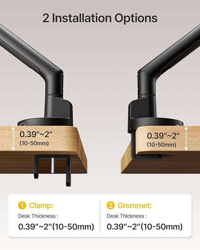 monTEK Single Monitor Arm with USB - Image 9