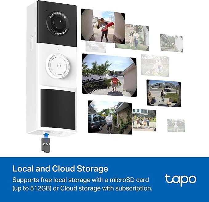 Tapo by TP-Link Smart Video Doorbell Camera Wireless - Image 4