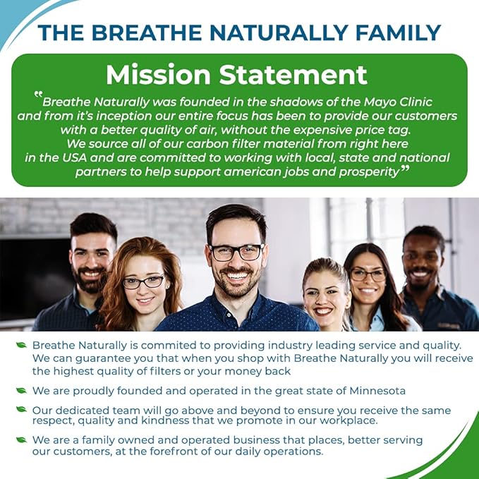Breathe Naturally Universal 8x48 Cut-to-Fit Activated Carbon Filter Charcoal - Image 4