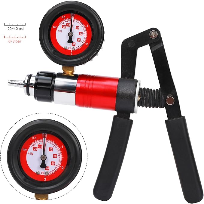 Yonligonju 23PCS Handheld Vacuum Pump Tester Brake Bleeder Kit Brake System - Image 2