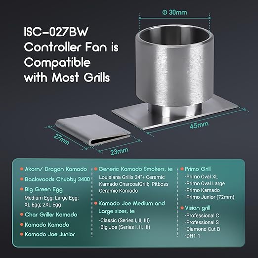 Wi-Fi & Bluetooth BBQ Smoker Temperature Controller - Image 8