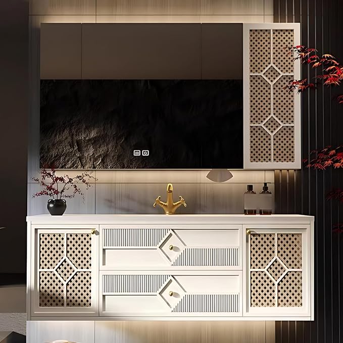 72IN Luxury Floating Bathroom Vanity by NAIROLET