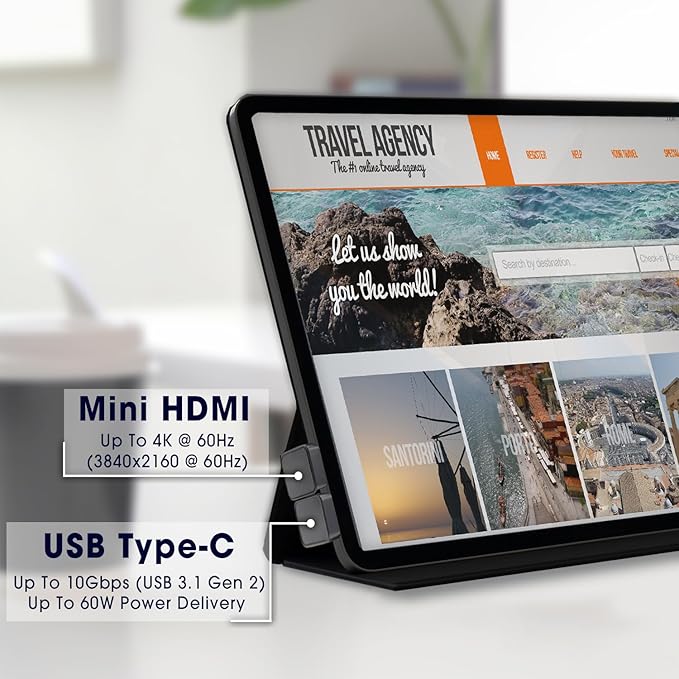 Kado Portable Monitor 180 Degree Adapter Set - Image 2