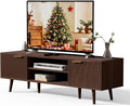 YLGJ&TIDY Modern Wood TV Stand Up to 60'', Universal Entertainment Center by Unknown