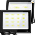 XXBSAZ 150W LED Flood Light Outdoor, High Output Plug-in & Hardwired Security by XXBSAZ