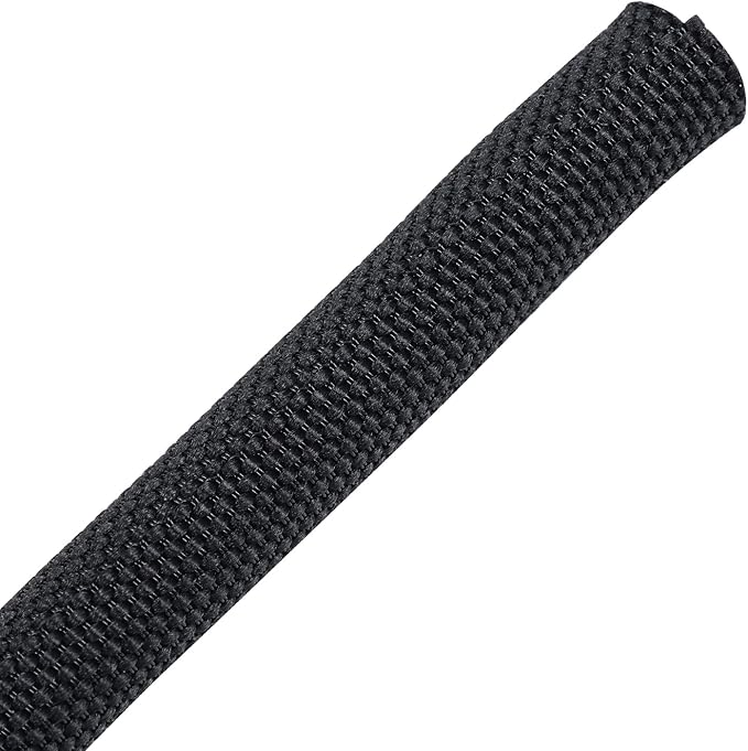 Sonoreboom Wire Sheathing Self Wrap Wire Loom Braided Mesh Woven Cable Sleeve by Sunnarepoon