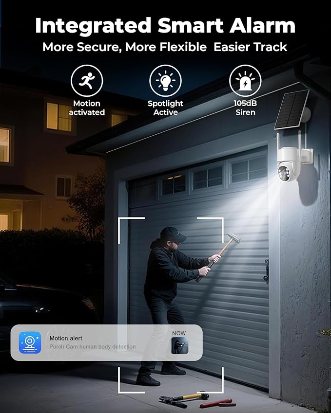Security Cameras Wireless Outdoor 5G& 2.4G, No Subscription, 2 Cam-Kit - Image 5