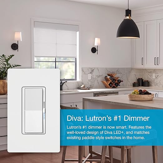 Lutron Diva Smart Dimmer Light Switch - Image 10