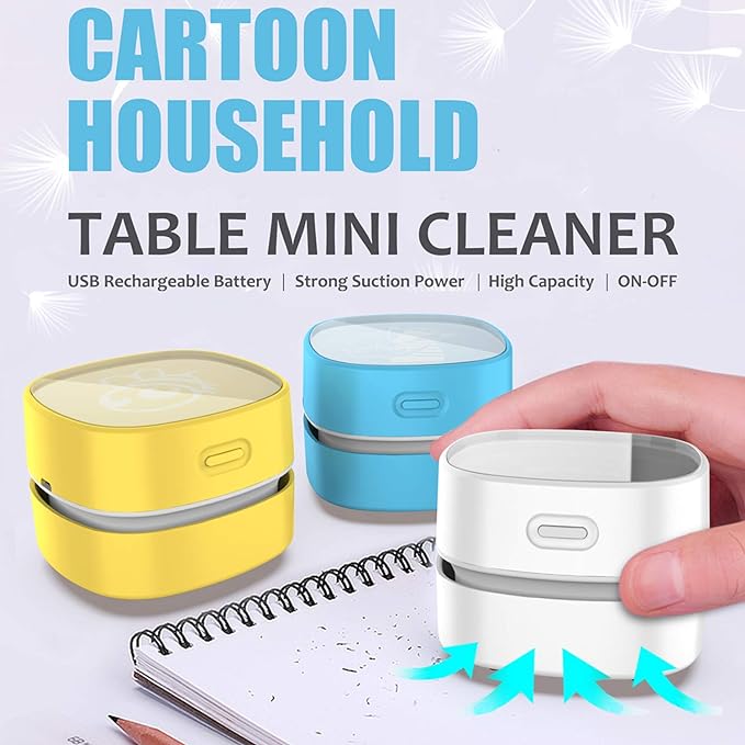 ODISTAR Desktop Vacuum Cleaner, Mini Table dust Sweeper Energy Saving, High - Image 5