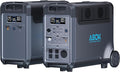Portable Power Station with Extra Battery, 3840Wh LiFePO4 Battery, 3600W by ABOK