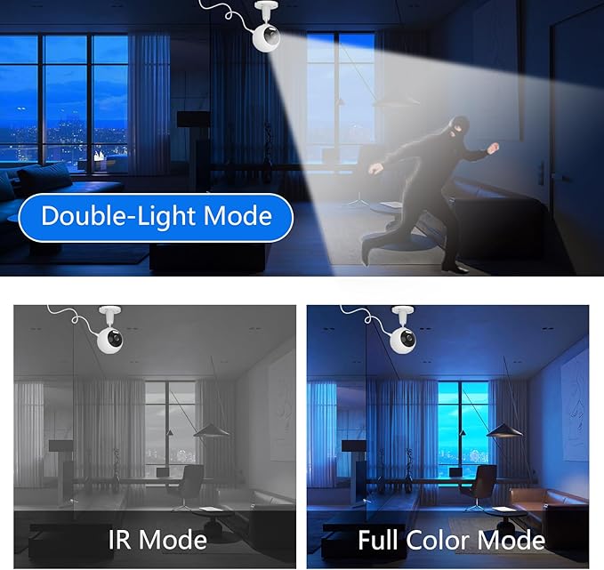 GUOANVISION 5G/2.4G Indoor/Outdoor Security Camera - Image 3