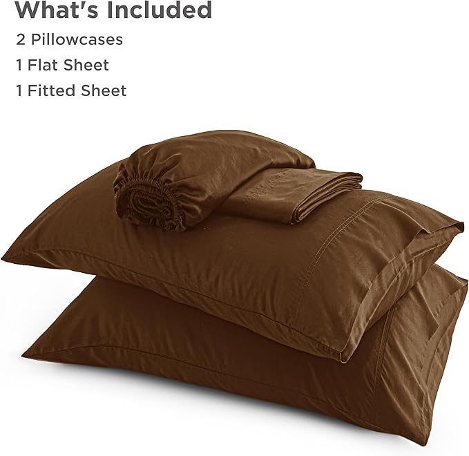 Bedsure Full Size Bed Sheets, Cooling Sheets, Rayon Derived from Bamboo - Image 5