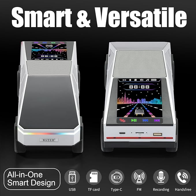 WSTER Portable Car Model Bluetooth Speaker - Image 4