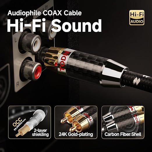 TODN HiFi Digital Coaxial Cable - Image 7