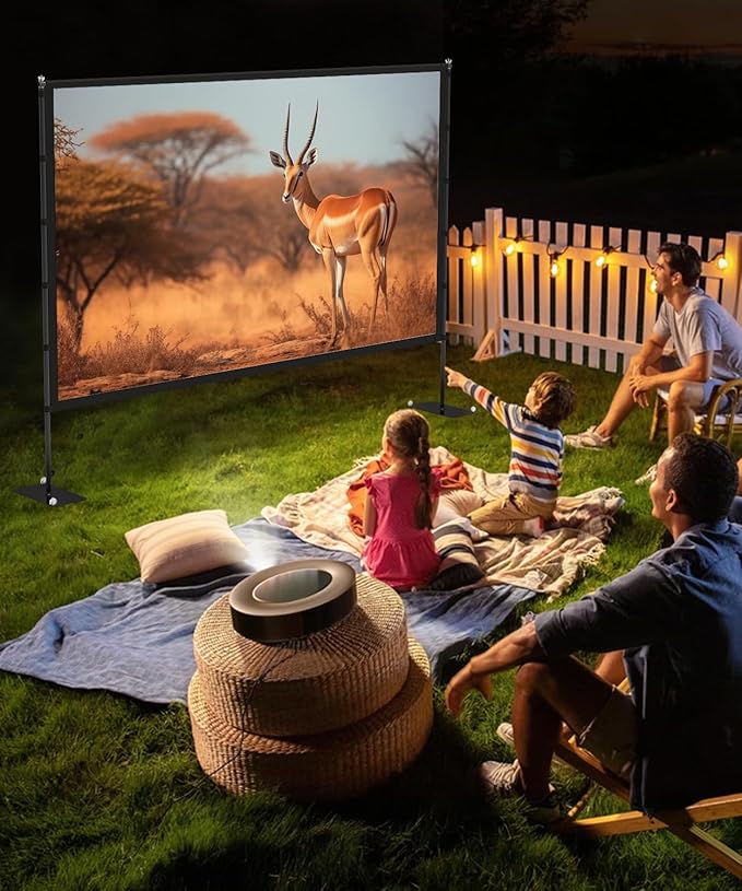 STWUI Outdoor-Projector-Screen-with-Stand - Image 2